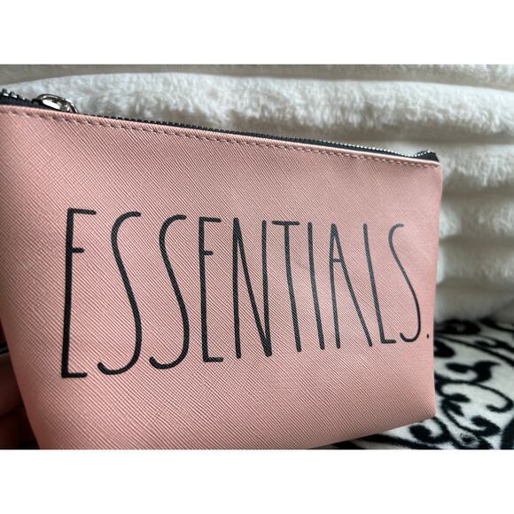 NWT Rae Dunn Essentials Peach Make Up Bag RETIRED HTF - Picture 5 of 6